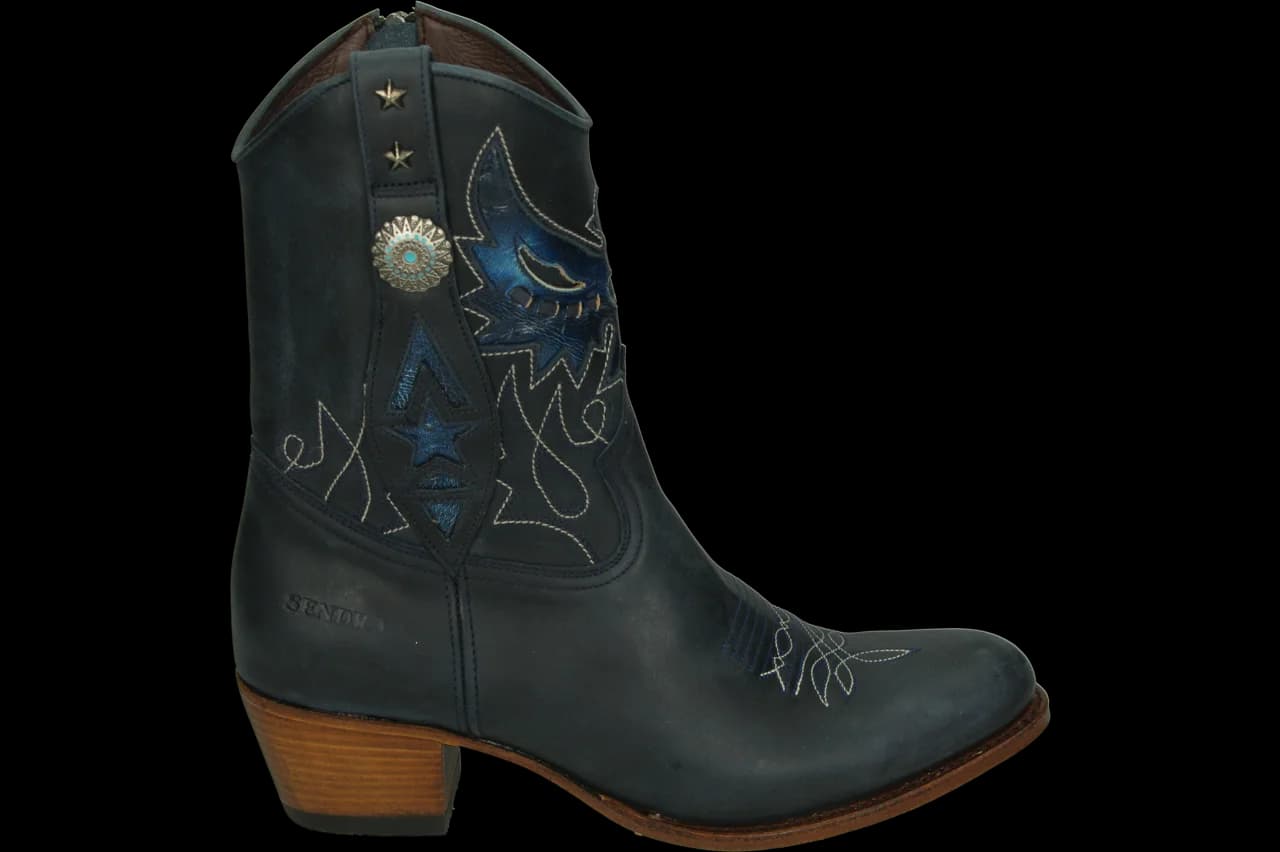 Cowboylaarzen Dames Blauw | Western Winkel