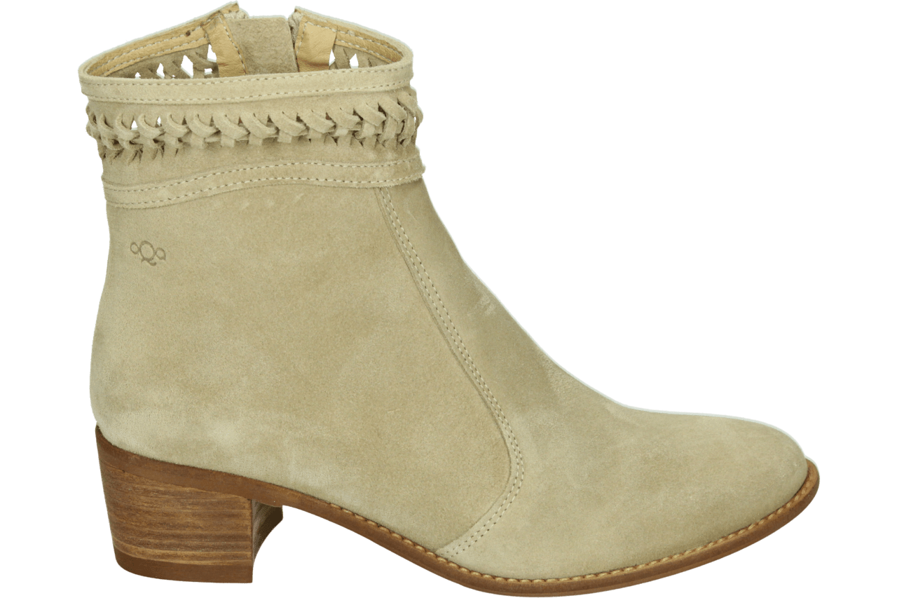 AQA Shoes A8351 - Volwassenen Cowboylaarzen - Kleur: Wit/beige - Maat: 40