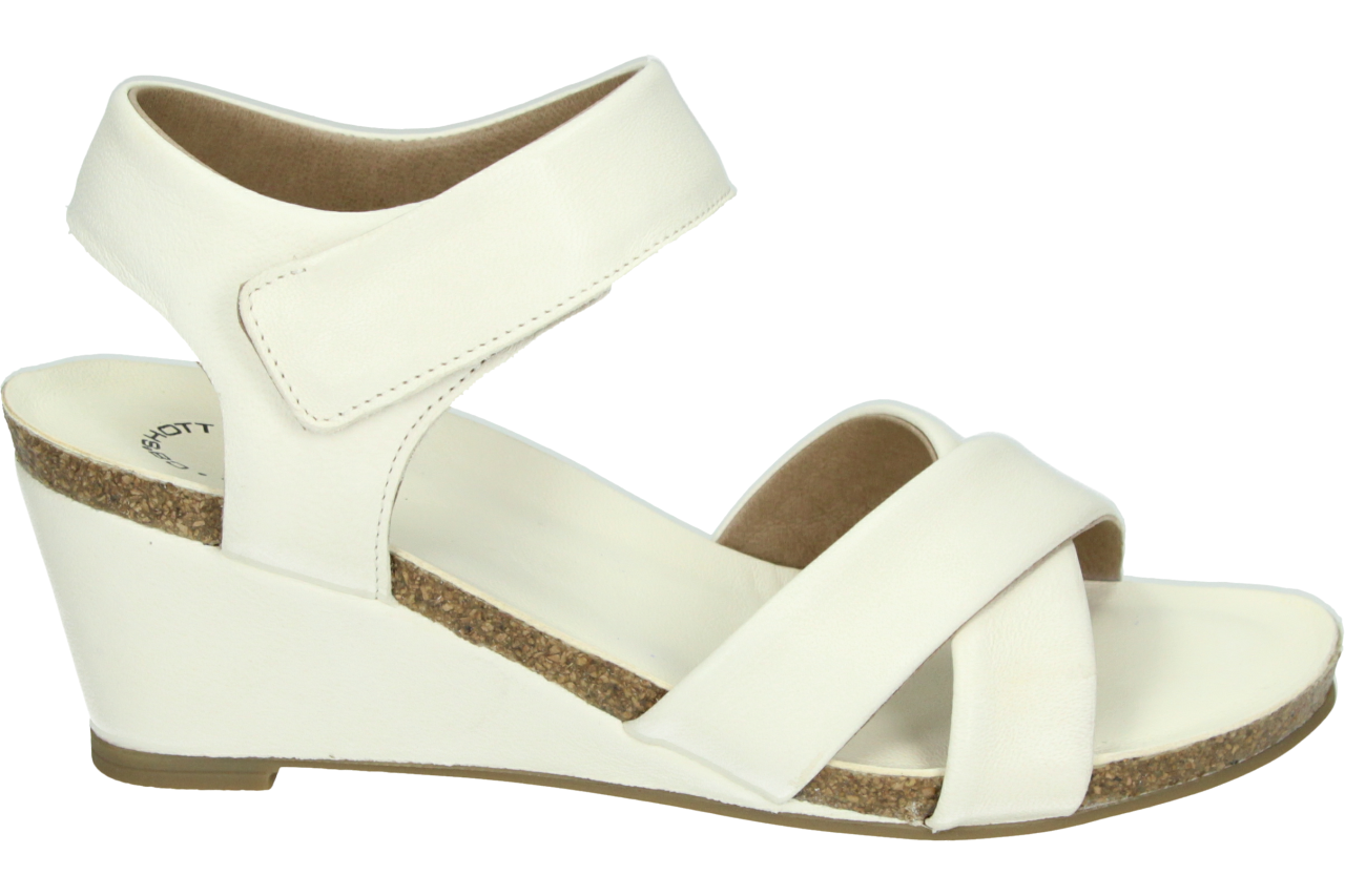 Ca'Shott 27150 - Volwassenen Dames slippers - Kleur: Wit/beige - Maat: 40